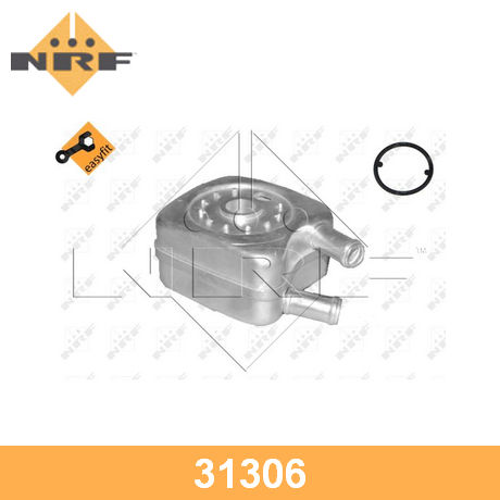 31306 NRF  масляный радиатор, двигательное масло