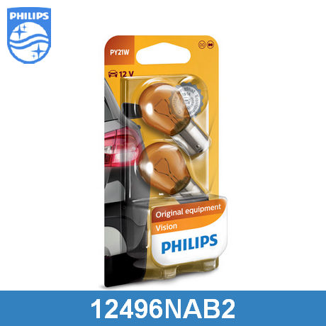 12496NAB2 PHILIPS PHILIPS  Лампа накаливания, фонарь указателя поворота; Лампа накаливания; Лампа накаливания, фонарь указателя поворота