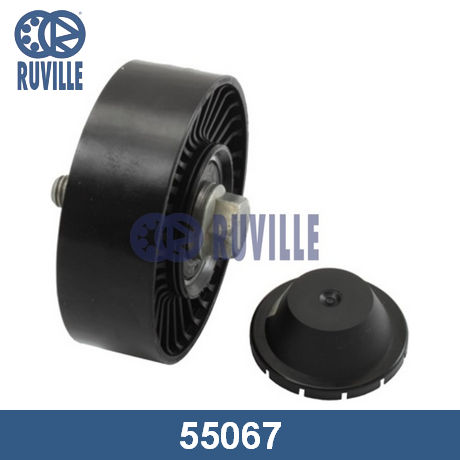 55067 RUVILLE RUVILLE  Обводной ролик приводного ремня; Паразитный ролик