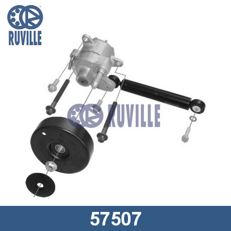 57507 RUVILLE  ремонтный комплект, рычаг натяжки поликлинового ремня