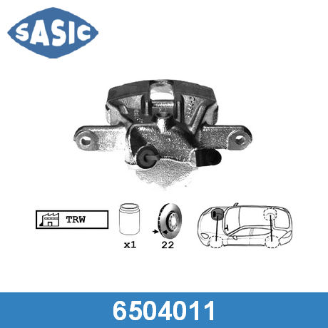 6504011 SASIC SASIC  Тормозной суппорт