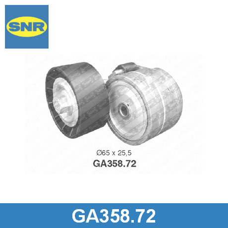 GA358.72 SNR  Натяжной ролик, поликлиновой  ремень