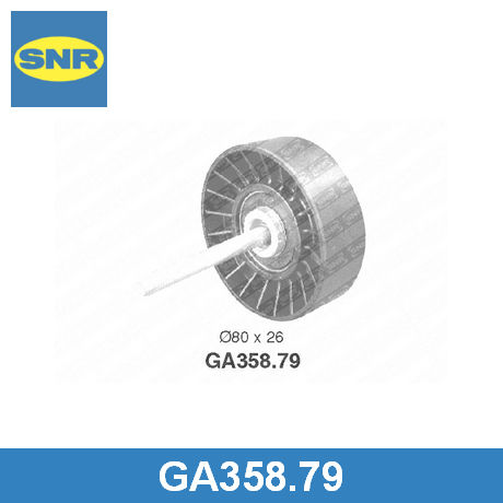 GA358.79 SNR  Паразитный / ведущий ролик, поликлиновой ремень