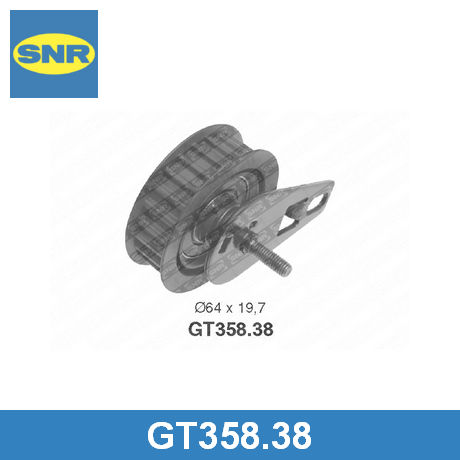 GT358.38 SNR  Натяжной ролик, ремень ГРМ