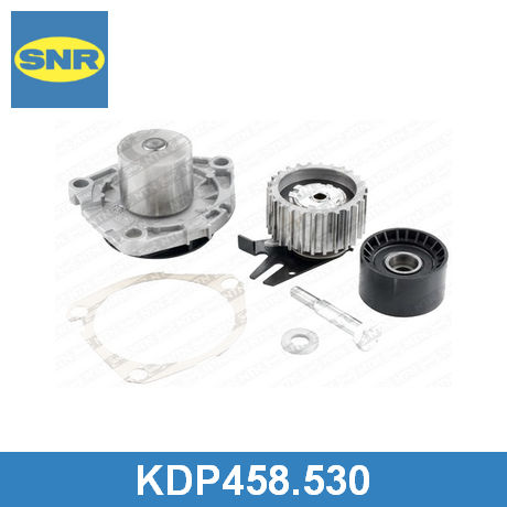 KDP458.530 SNR SNR  Комплект ремня ГРМ с водяным насосом; Ремень ГРМ в комплекте с водяным насосом;