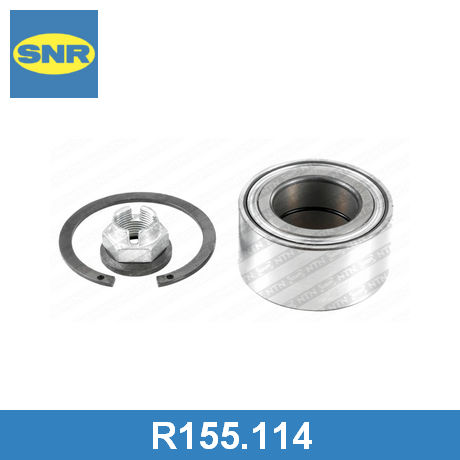 R155.114 SNR SNR  Ступица колеса; Подшипник ступицы колеса (комплект)