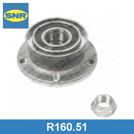 R160.51 SNR SNR  Ступица колеса; Подшипник ступицы колеса (комплект)