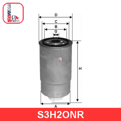 S 3H2O NR SOFIMA SOFIMA  Топливный фильтр