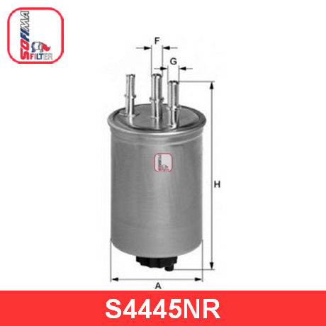 S 4445 NR SOFIMA  Топливный фильтр