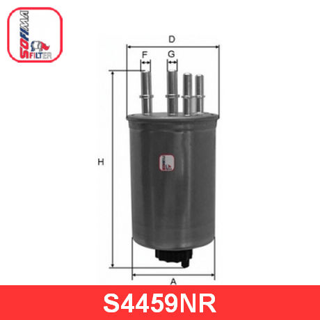 S 4459 NR SOFIMA  Топливный фильтр