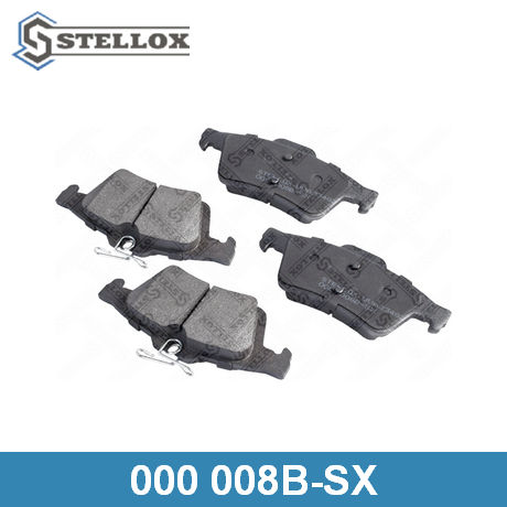 000 008B-SX STELLOX  Комплект тормозных колодок, дисковый тормоз