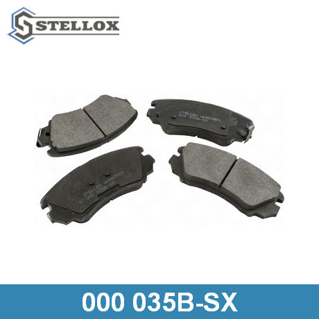 000 035B-SX STELLOX  Комплект тормозных колодок, дисковый тормоз