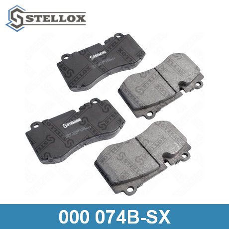 000 074B-SX STELLOX  Комплект тормозных колодок, дисковый тормоз