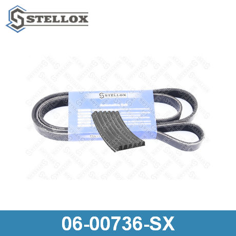 06-00736-SX STELLOX  Поликлиновой ремень