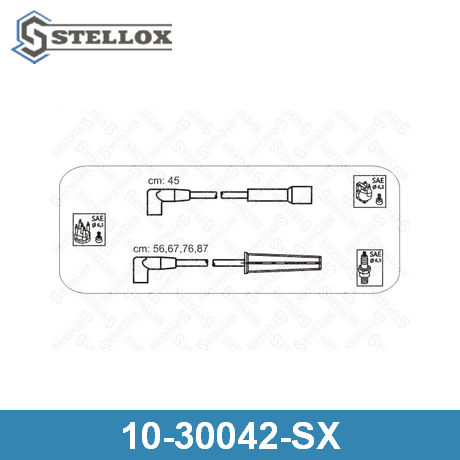 10-30042-SX STELLOX  Комплект проводов зажигания