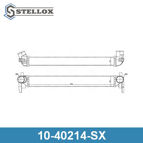 10-40214-SX STELLOX  Интеркулер
