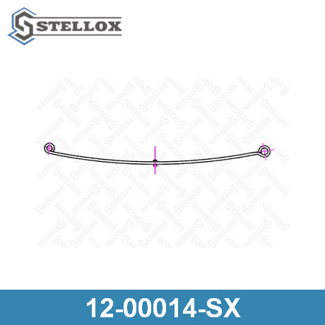 12-00014-SX STELLOX STELLOX  Многолистовая рессора