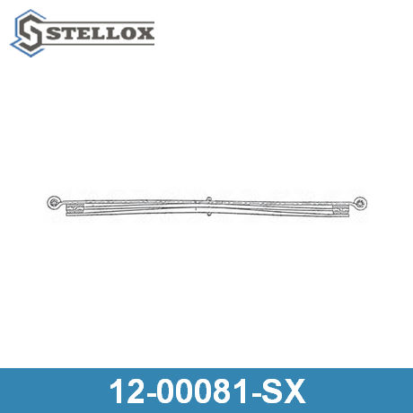 12-00081-SX STELLOX  Многолистовая рессора