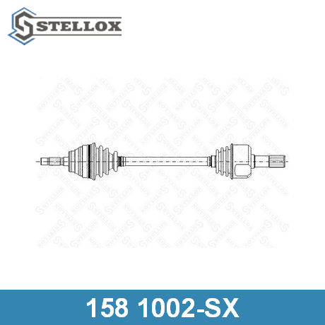 158 1002-SX STELLOX  Приводной вал