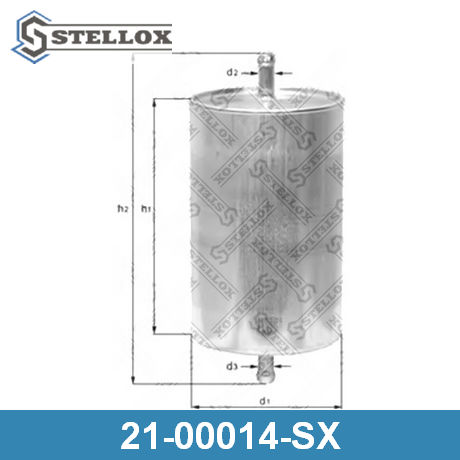 21-00014-SX STELLOX  Топливный фильтр