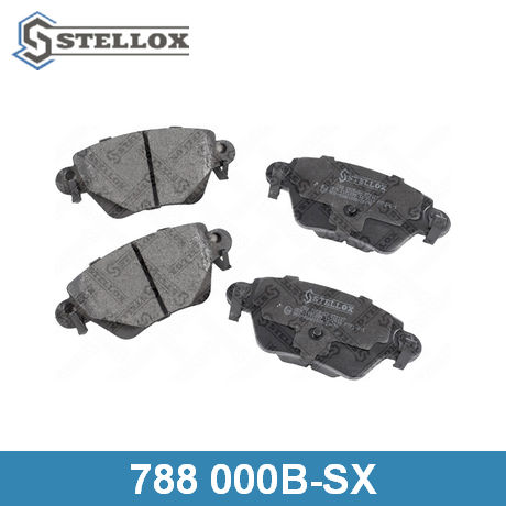 788 000B-SX STELLOX  Комплект тормозных колодок, дисковый тормоз