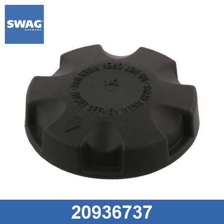 20 93 6737 SWAG SWAG  Крышка радиатора; Крышка радиатора охлаждения; Крышка основного радиатора