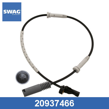 20 93 7466 SWAG SWAG  Датчик АБС (ABS); Датчик скорости вращения колеса