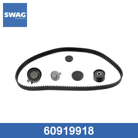 60 91 9918 SWAG SWAG  Комплект ремня ГРМ с роликами; Ремень ГРМ в комплекте с роликами; Ремень ГРМ комплект;