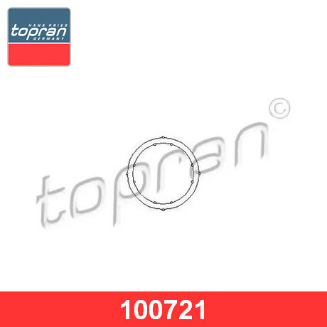 100 721 TOPRAN  Прокладка, фланец охлаждающей жидкости