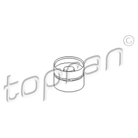 100 955 TOPRAN  Толкатель