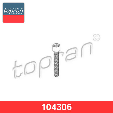 104 306 TOPRAN  Болт, фланец карданного вала