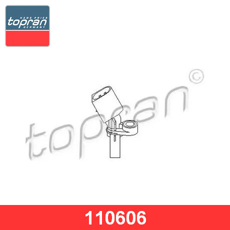 110 606 TOPRAN  Датчик, частота вращения колеса