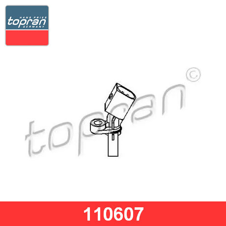 110 607 TOPRAN  Датчик, частота вращения колеса
