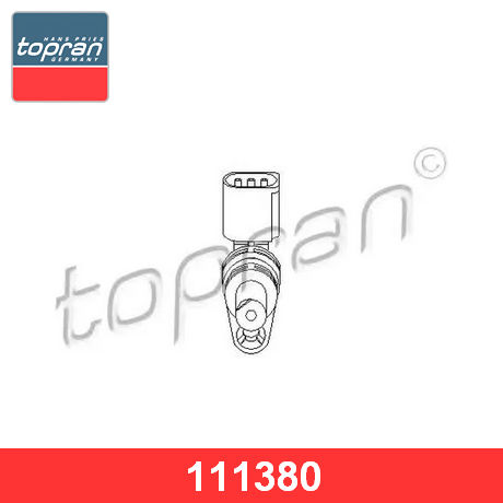 111 380 TOPRAN  Датчик частоты вращения, управление двигателем