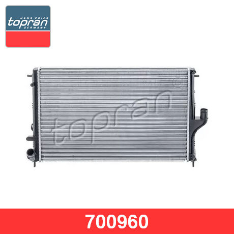 700 960 TOPRAN TOPRAN  Радиатор охлаждения двигателя; Основной радиатор двигателя