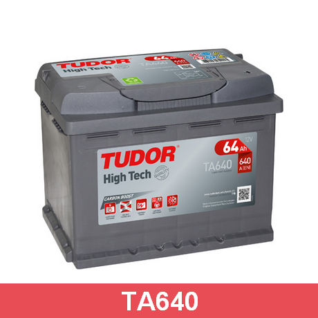 _TA640 TUDOR  Стартерная аккумуляторная батарея; Стартерная аккумуляторная батарея