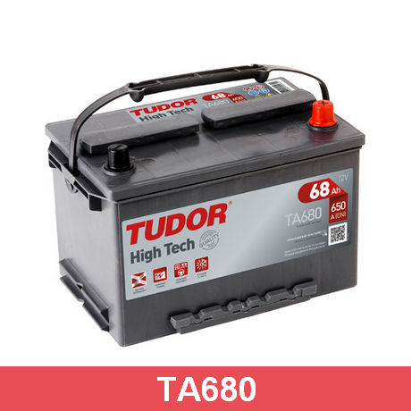TA680 TUDOR TUDOR  Аккумулятор; Аккумуляторная батарея стартерная