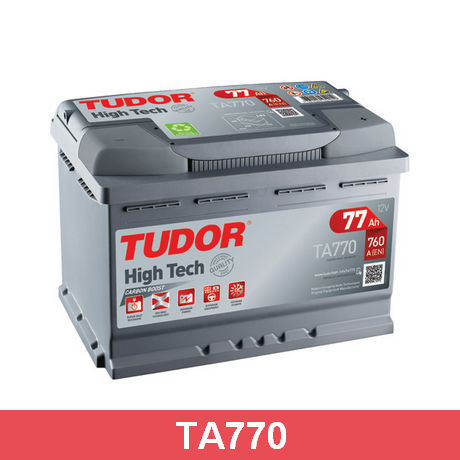 _TA770 TUDOR  Стартерная аккумуляторная батарея; Стартерная аккумуляторная батарея