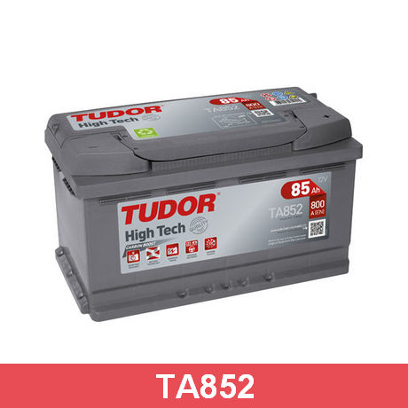 TA852 TUDOR TUDOR  Аккумулятор; Аккумуляторная батарея стартерная