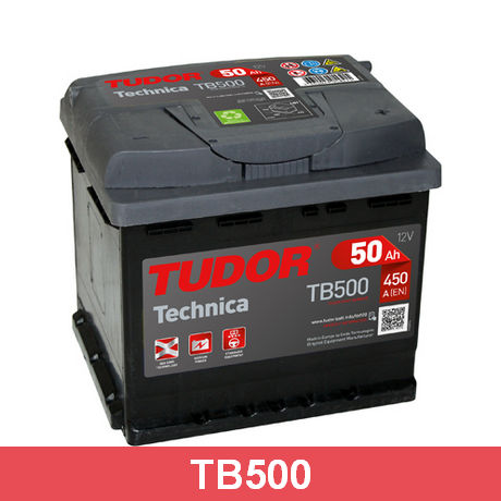 TB500 TUDOR  Стартерная аккумуляторная батарея; Стартерная аккумуляторная батарея
