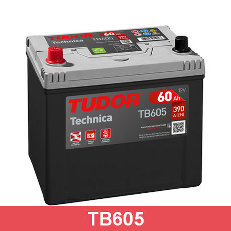 TB605 TUDOR  Стартерная аккумуляторная батарея; Стартерная аккумуляторная батарея