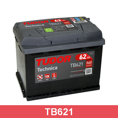 _TB621 TUDOR  Стартерная аккумуляторная батарея; Стартерная аккумуляторная батарея