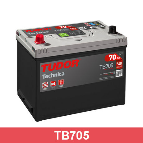 _TB705 TUDOR  Стартерная аккумуляторная батарея; Стартерная аккумуляторная батарея
