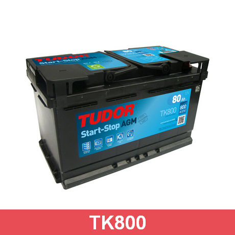 TK800 TUDOR TUDOR  Аккумулятор; Аккумуляторная батарея стартерная