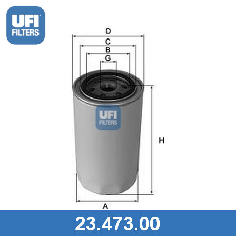 23.473.00 UFI UFI  Масляный фильтр