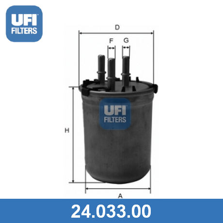 24.033.00 UFI  Топливный фильтр
