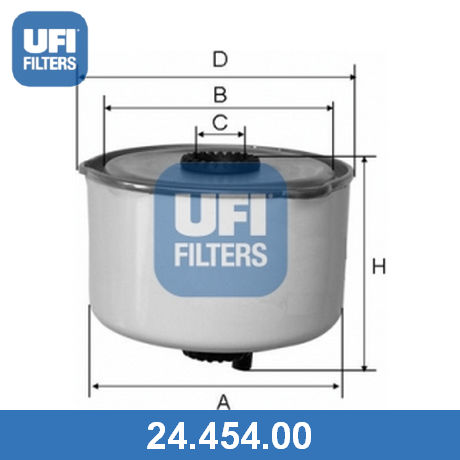 24.454.00 UFI  Топливный фильтр