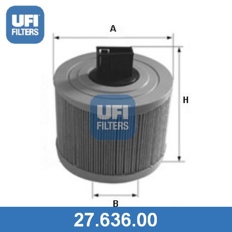 27.636.00 UFI  Воздушный фильтр