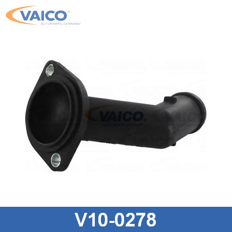 V10-0278 VAICO  Фланец охлаждающей жидкости