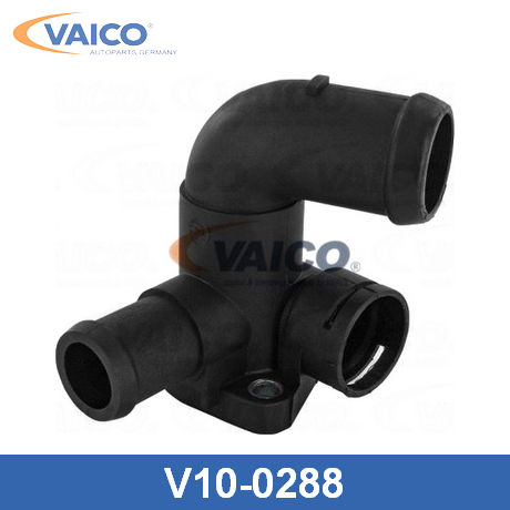 V10-0288 VAICO  Фланец охлаждающей жидкости